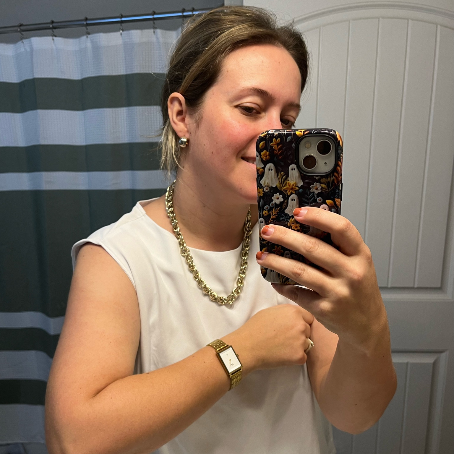 All gold accessories today #jewelry #affordable #accessories #goldjewelry #fashion #styleinspo #ootd 

#LTKGiftGuide #LTKHoliday #LTKFindsUnder100