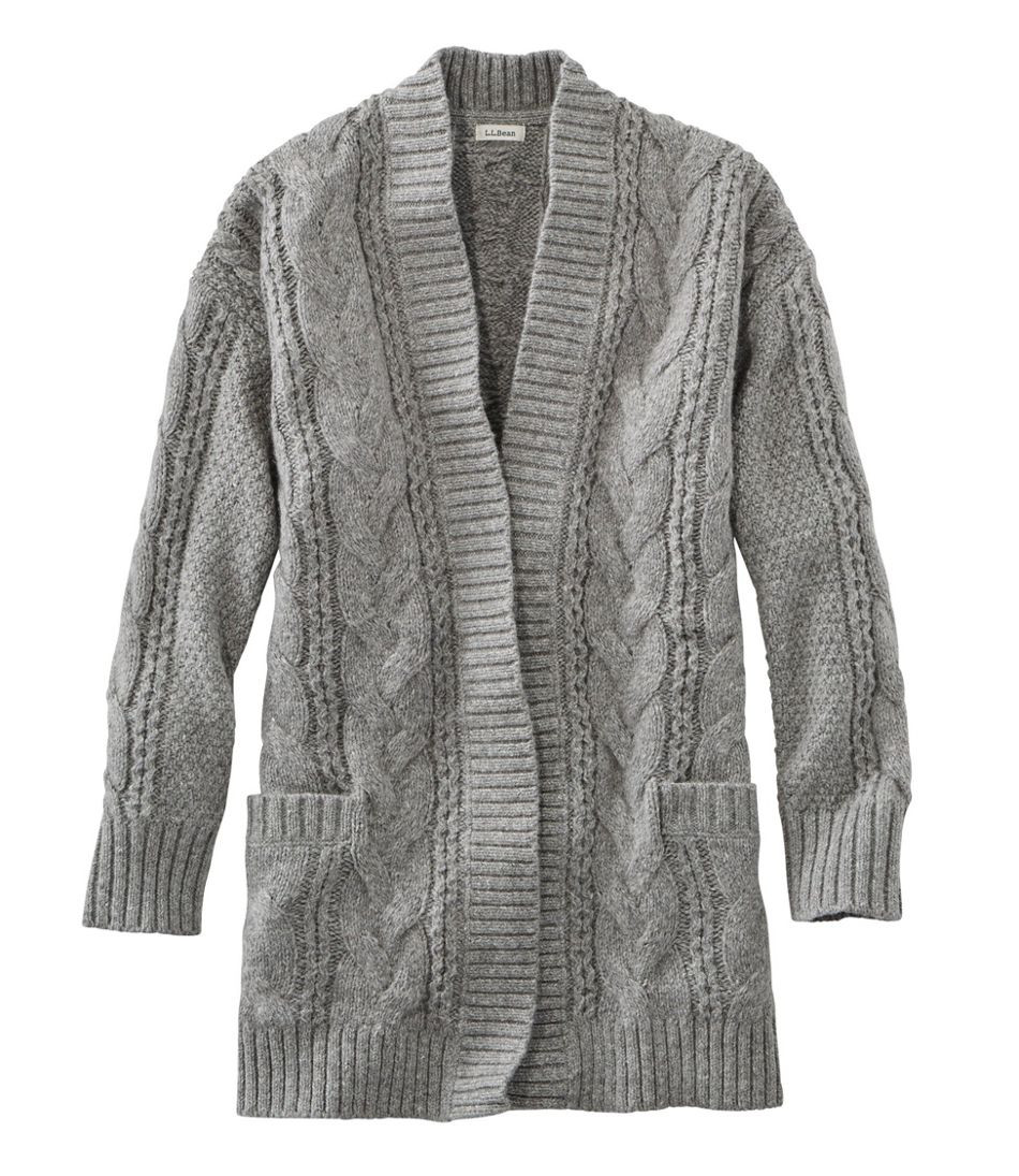 Women's Heritage Sweater, Cable Cardigan | L.L. Bean