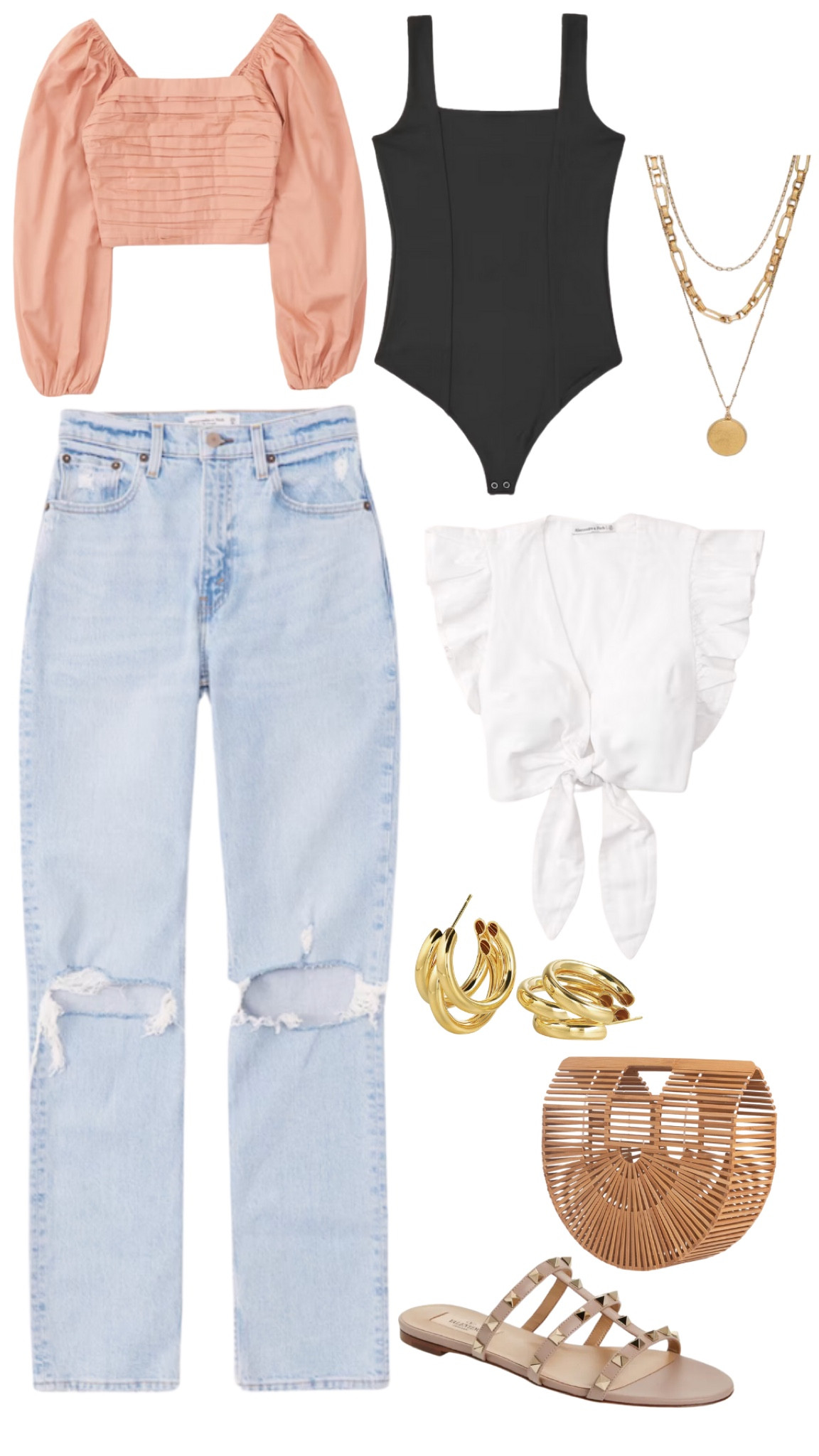 These jeans are a staple, and because they go with everything I’ve lent three different tops that you can wear with these jeans, and still look put together without having to put in all the effort

#LTKunder50 #LTKstyletip #LTKFind