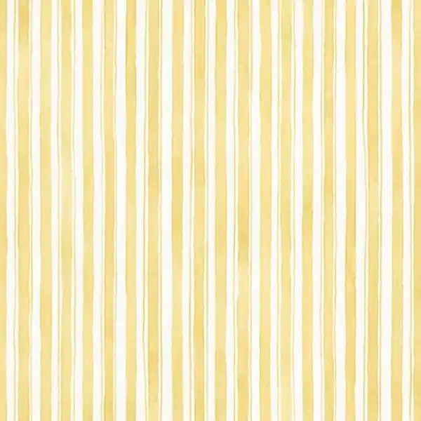 Quincy Yellow and Off-white Striped Wallpaper | Bed Bath & Beyond