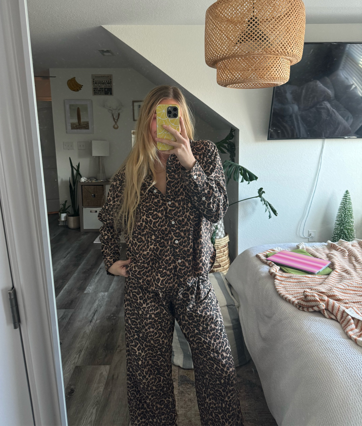 This Pj set is EVERYTHING 🐆✨🫶🏼

#LTKHoliday #LTKHome #LTKFamily