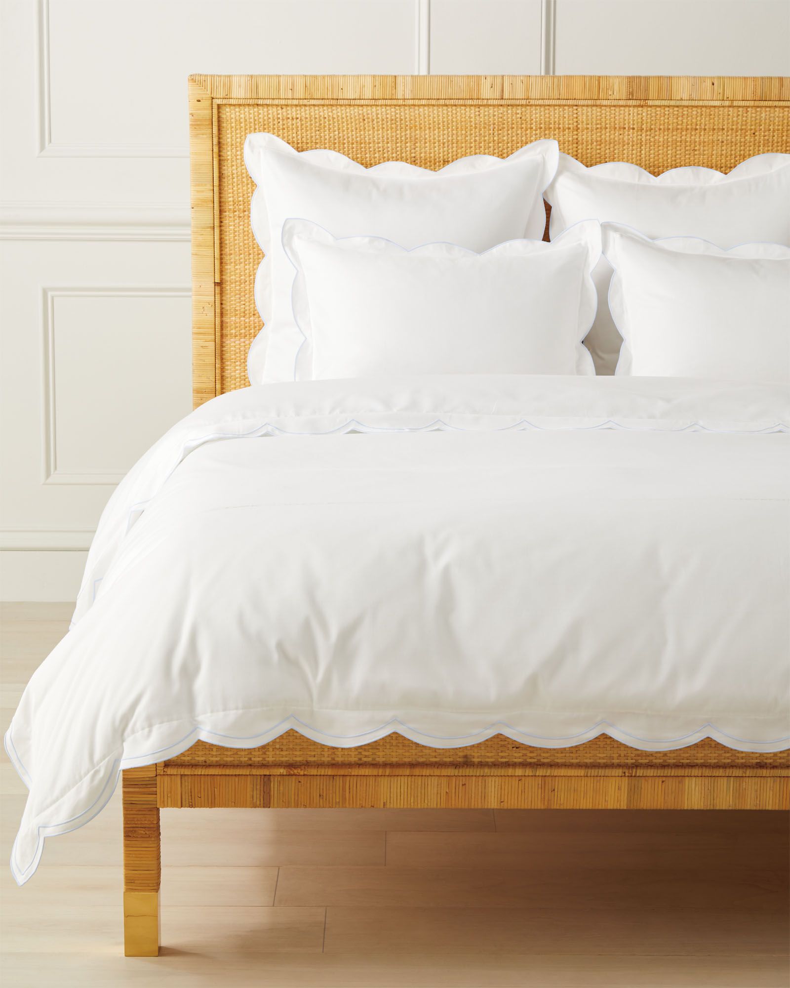 Scallop Duvet Cover | Serena and Lily