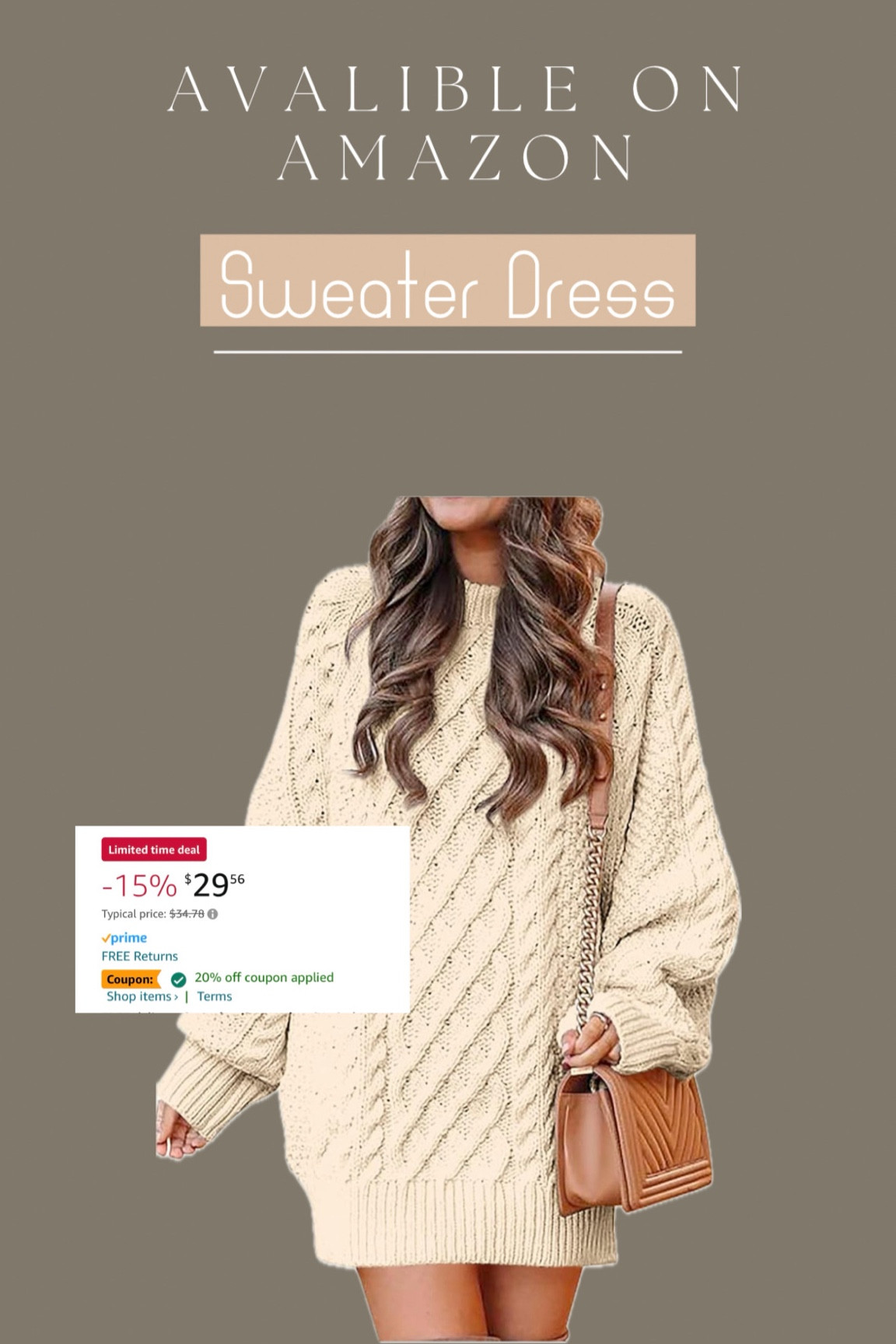 Sweater dress

#LTKSeasonal #LTKSaleAlert #LTKStyleTip