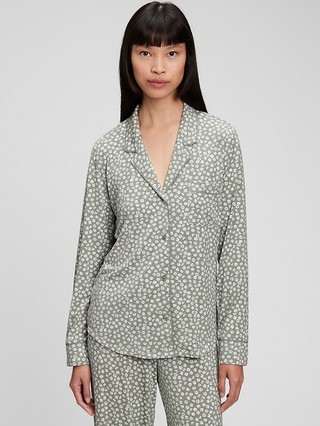 Adult LENZING&#153 Modal&#153 Truesleep PJ Top in Modal | Gap (US)