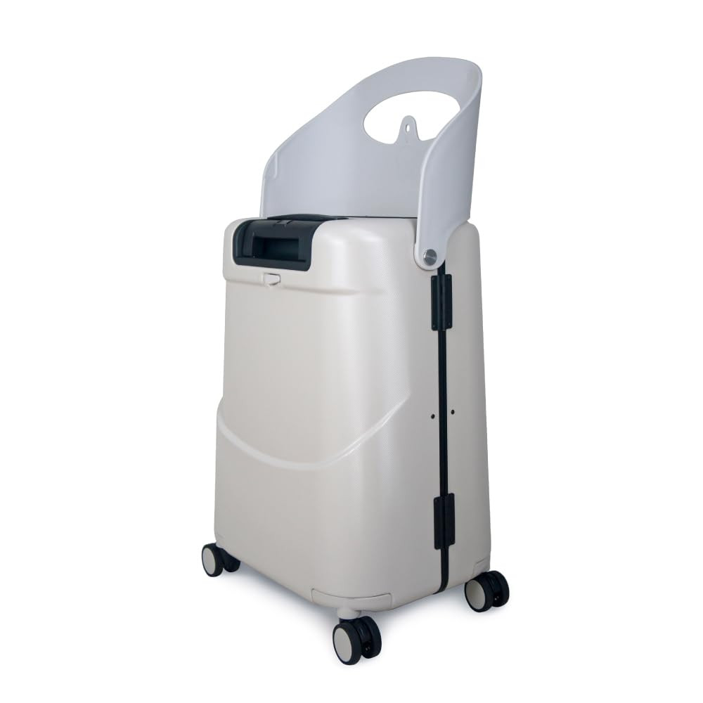 MiaMily 4-Wheel Carry On Luggage with Seat for Kids with Seat Belt, Waterproof Pocket, Adjustable... | Amazon (US)