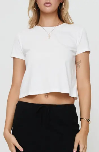 Micah Crop T-Shirt | Nordstrom
