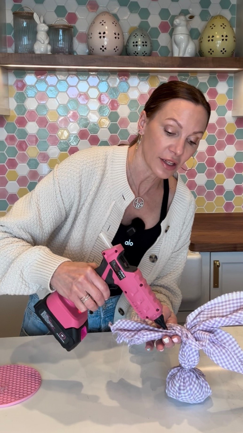 Every time I bust out this glue gun I get so many questions… it’s cordless, it’s pink, and it’s my absolute favorite😍 

#LTKHome #LTKmomlife #LTKSeasonal