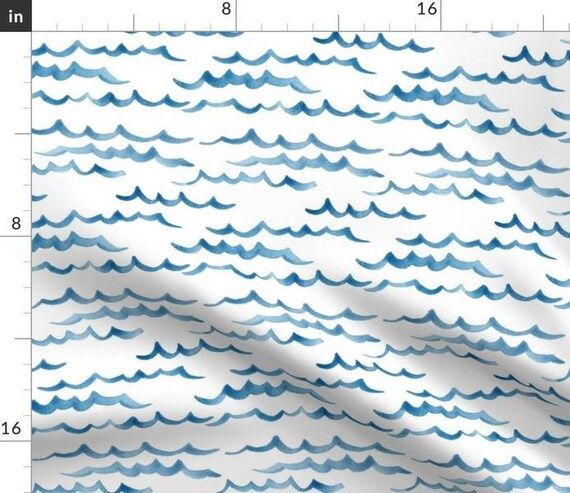 Nursery Bedding - Ocean Waves | Etsy (US)