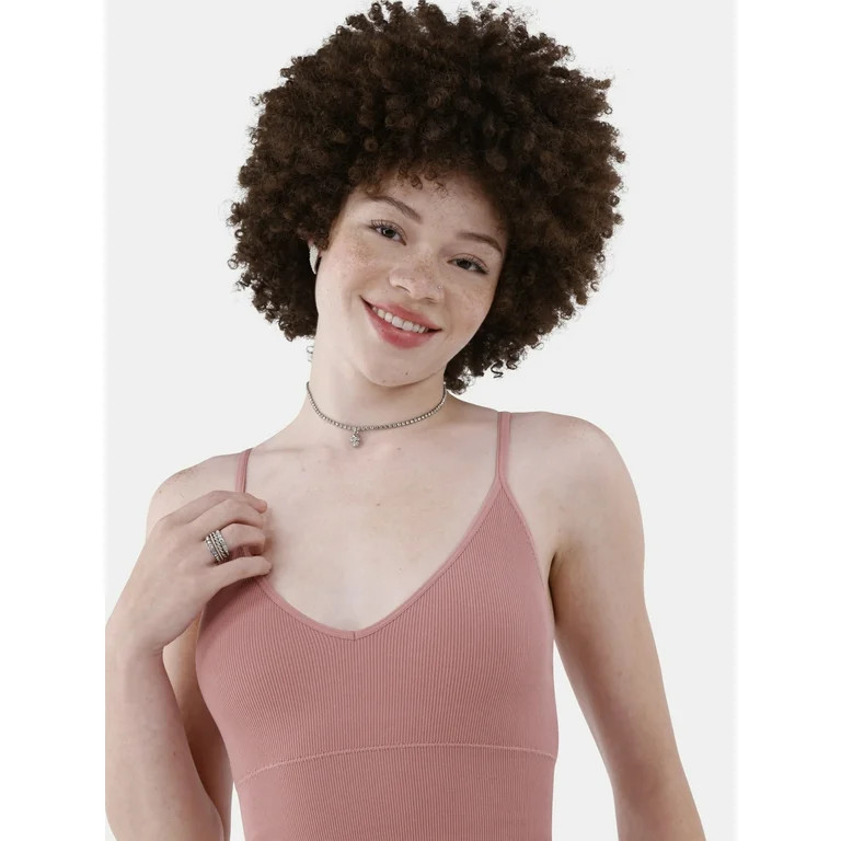 No Boundaries Seamless Tank Top, Women’s and Women’s Plus - Walmart.com | Walmart (US)