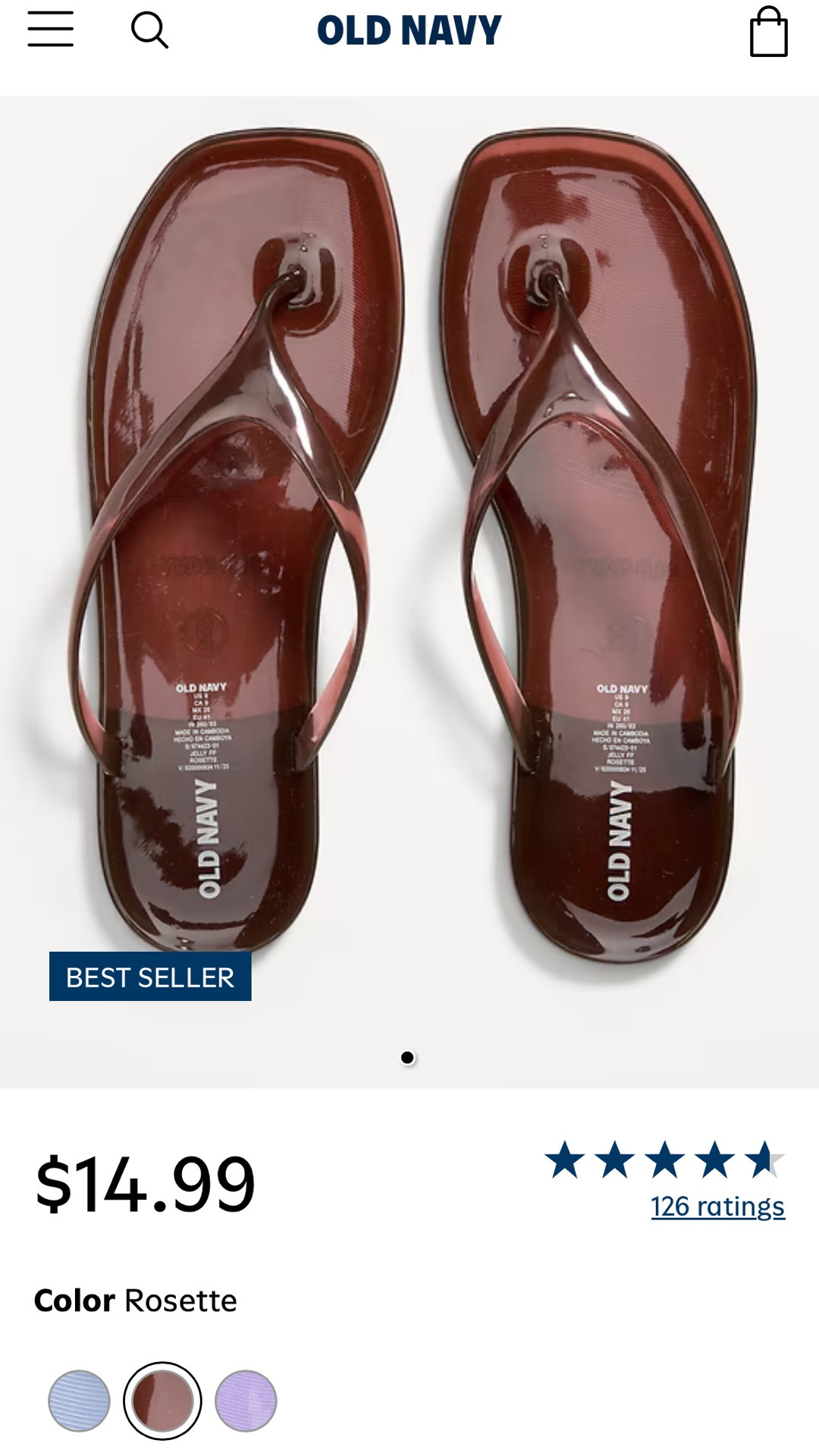 Old Navy look for less sandels!! 

#LTKootd