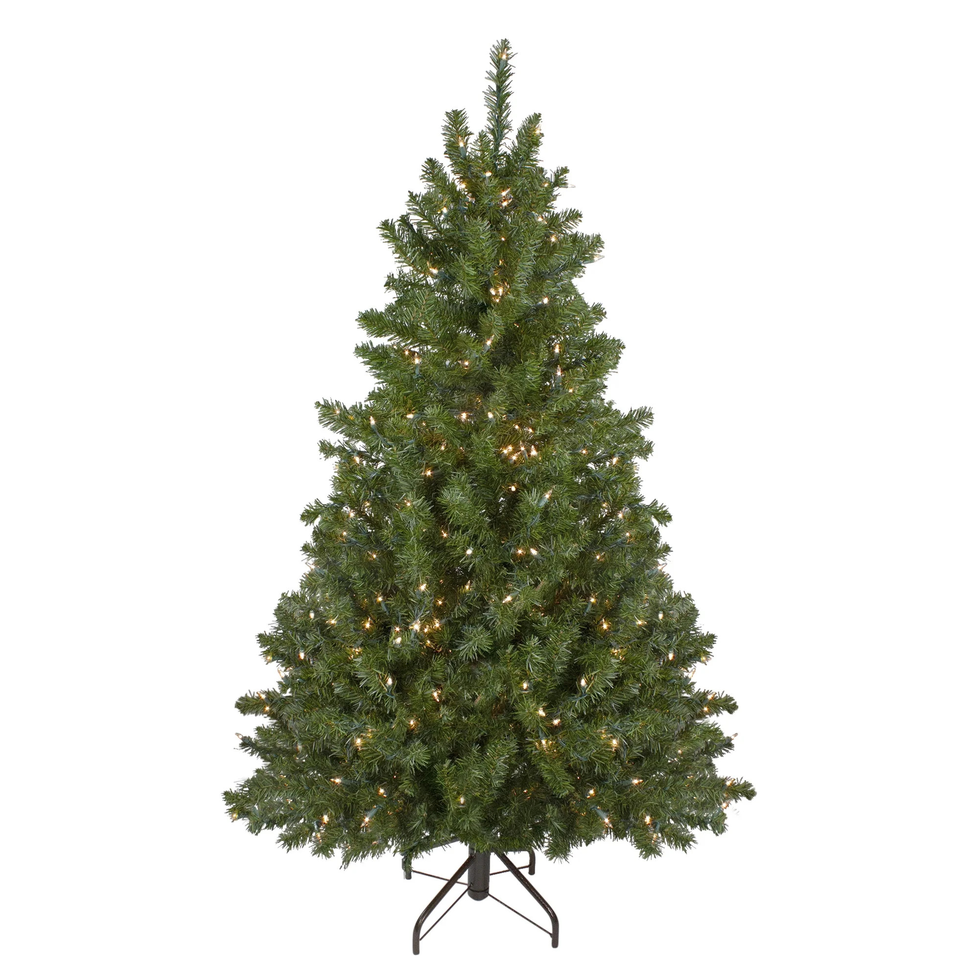 Northlight Pre-Lit Medium Canadian Pine Artificial Christmas Tree - 5' - Clear Lights | Walmart (CA)