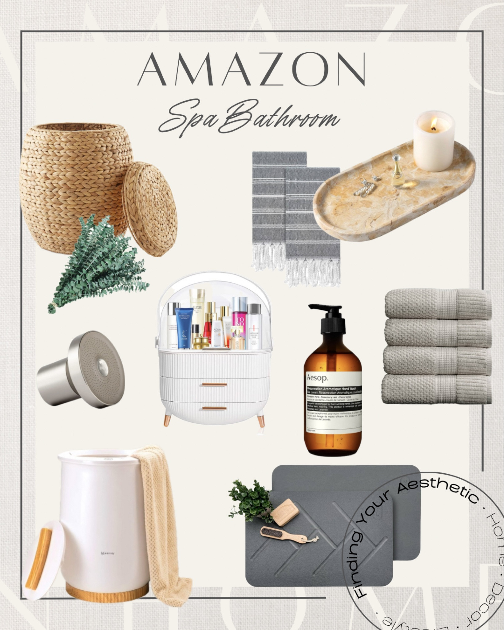Transform your bathroom into an at home spa sanctuary with these Amazon home bathroom finds  

#LTKSaleAlert #LTKFamily #LTKHome