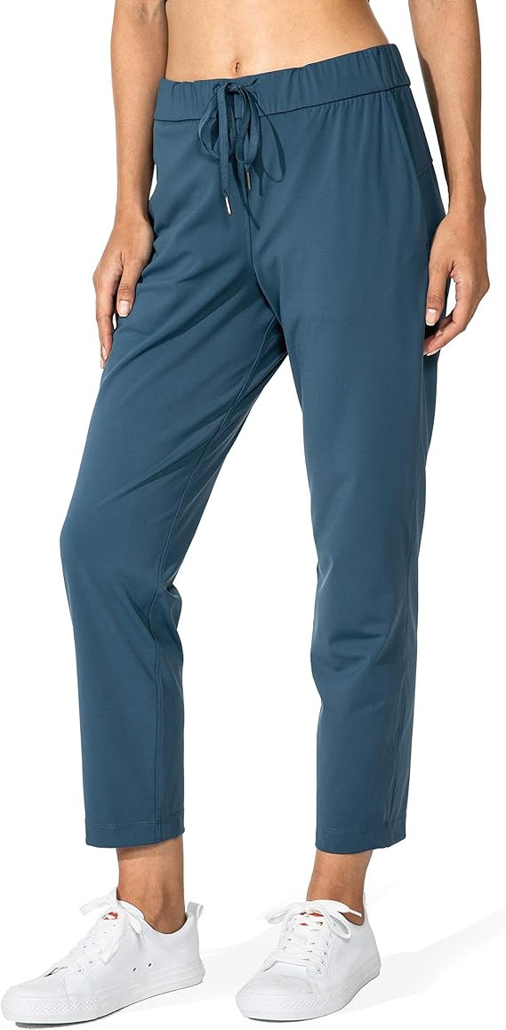 G Gradual Women's Pants with Deep Pockets 7/8 Stretch Ankle Sweatpants for Golf, Athletic, Lounge... | Amazon (US)
