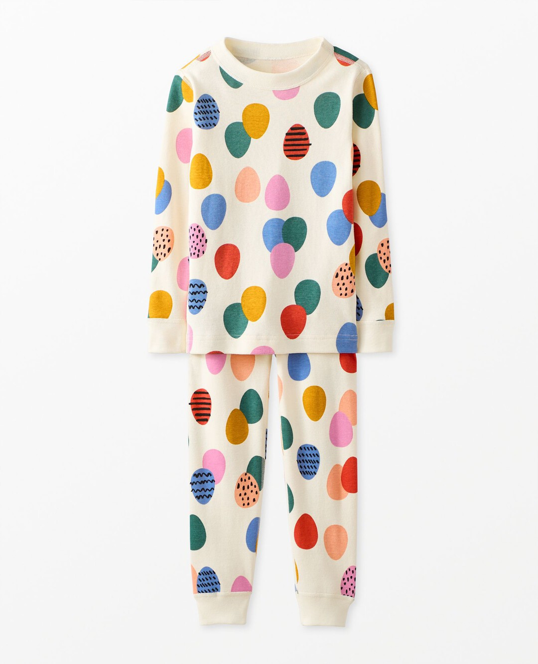 Easter Print Long John Pajama Set | Hanna Andersson