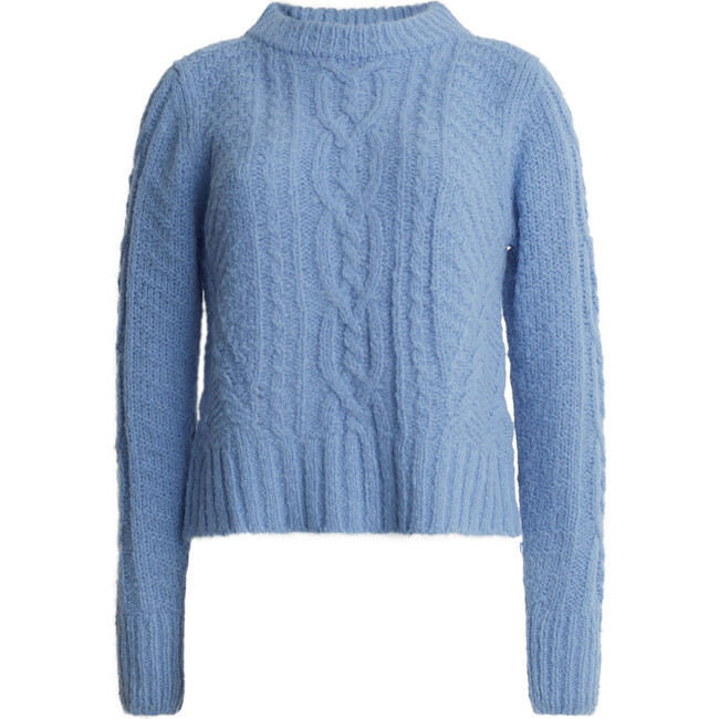 Women's Carly Sweater, Peri Blue | Maisonette