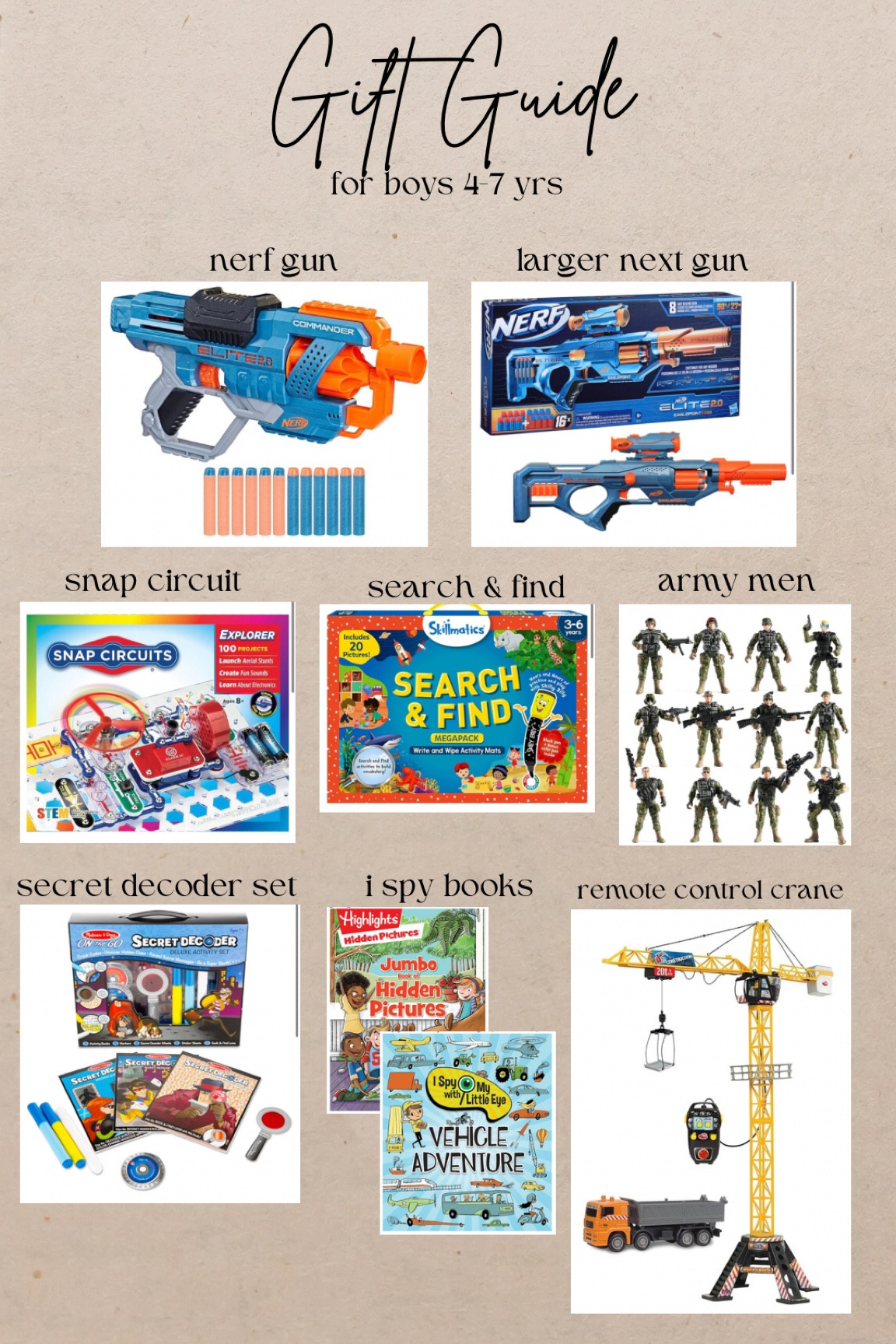 These are things we’ve gotten for our 6yr old over the past few years & he absolutely loves them all! Interactive items that keeps his imagination going!

#LTKHoliday #LTKGiftGuide #LTKKids