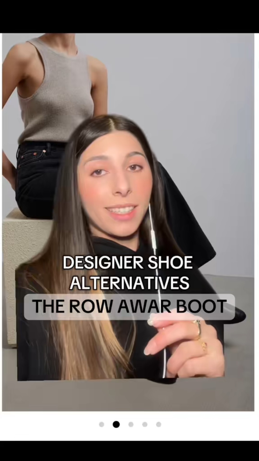 the row Awar boot designer alternativee

#LTKStyleTip