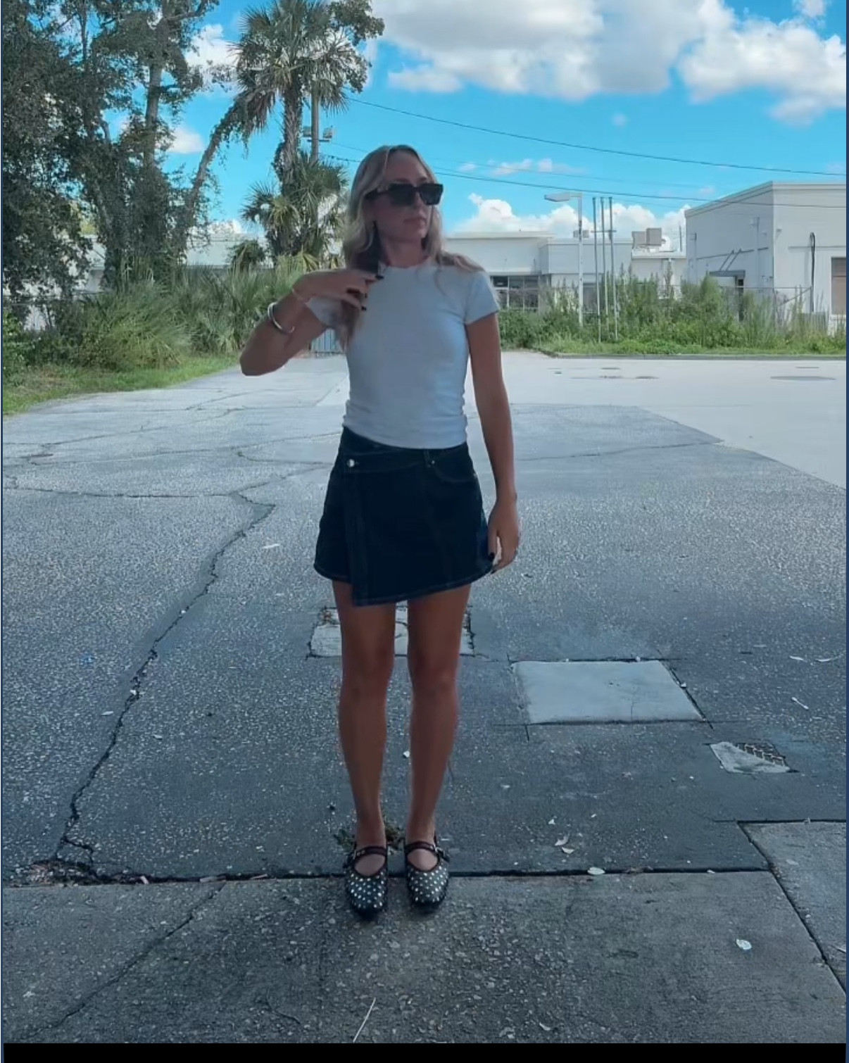 Denim skirt for a Florida fall transition 🕷️🪩🐺⛓️🪽

#LTKStyleTip #LTKFindsUnder50 #LTKxMadewell