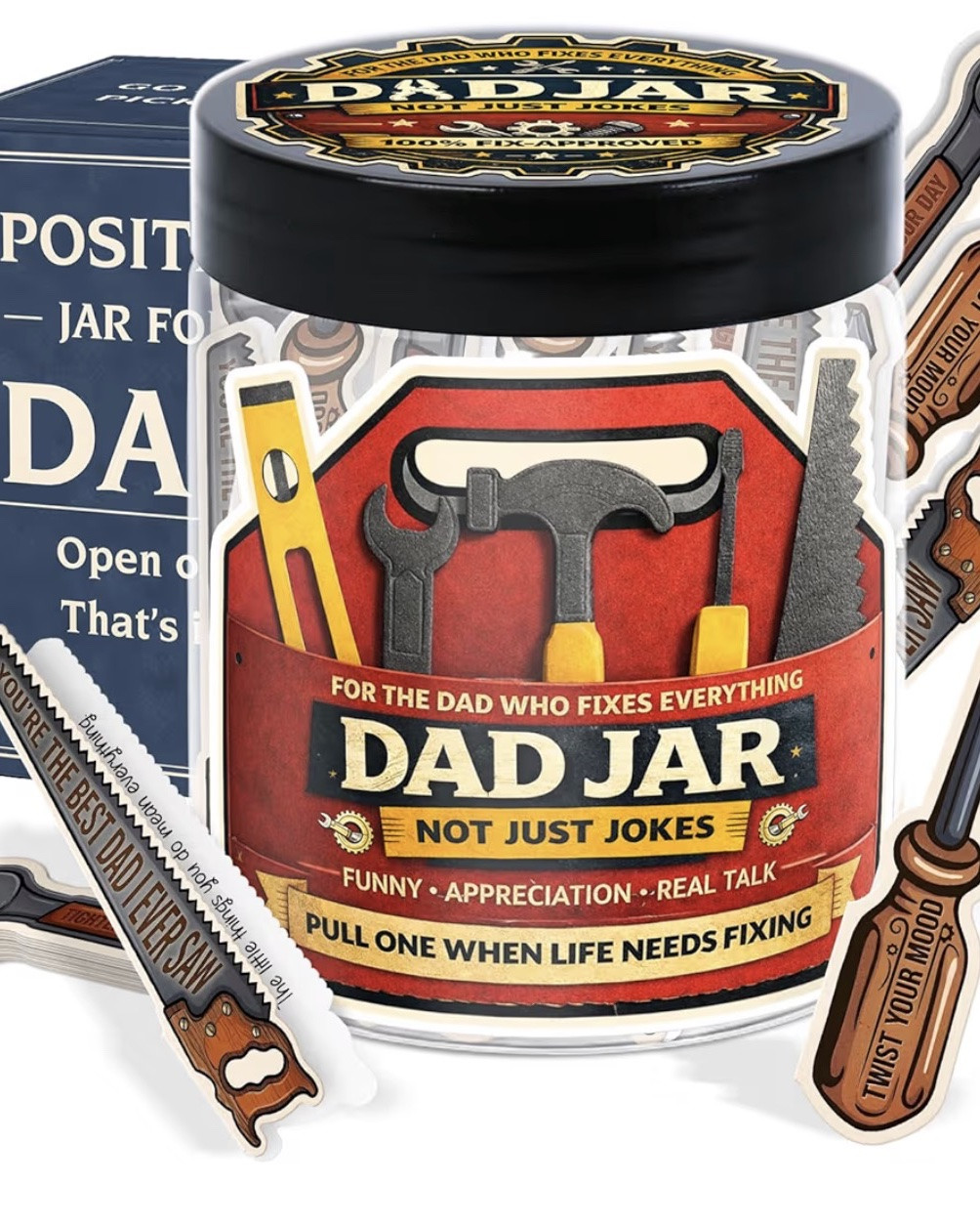 FATHERS DAY GIFT IDEA
DAY 6
Does your dad, husband, brother, uncle, grandpa etc need to step up their dad jokes?? Grab one of these to keep the jokes alive all night long 😂 #LTKFathersDay

#LTKMens #LTKdayinmylife #LTKvlog