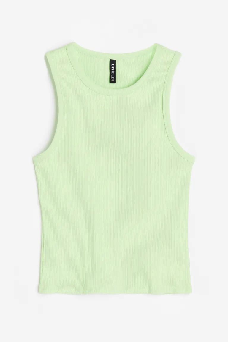 Ribbed Tank Top | H&M (US)