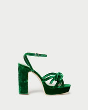 Melany Spruce Platform Bow Heel | Loeffler Randall