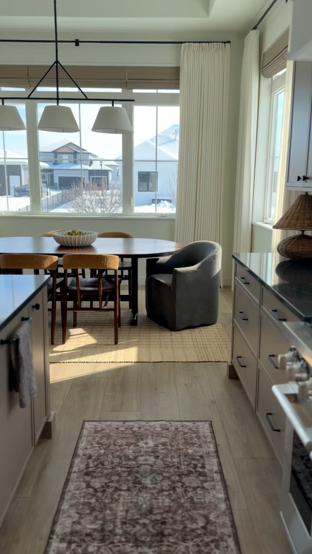 #ad Shop our dining space! These dining chairs and table are from @Wayfair. I love the fabric mixed with the wood + woven chairs. Wayfair always has the best finds! #wayfair #wayfairpartner #wayfairpicks

#LTKHome #LTKSaleAlert