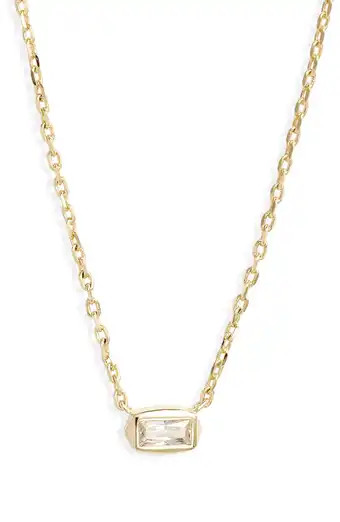 Cailin Cubic Zirconia Station Necklace | Nordstrom
