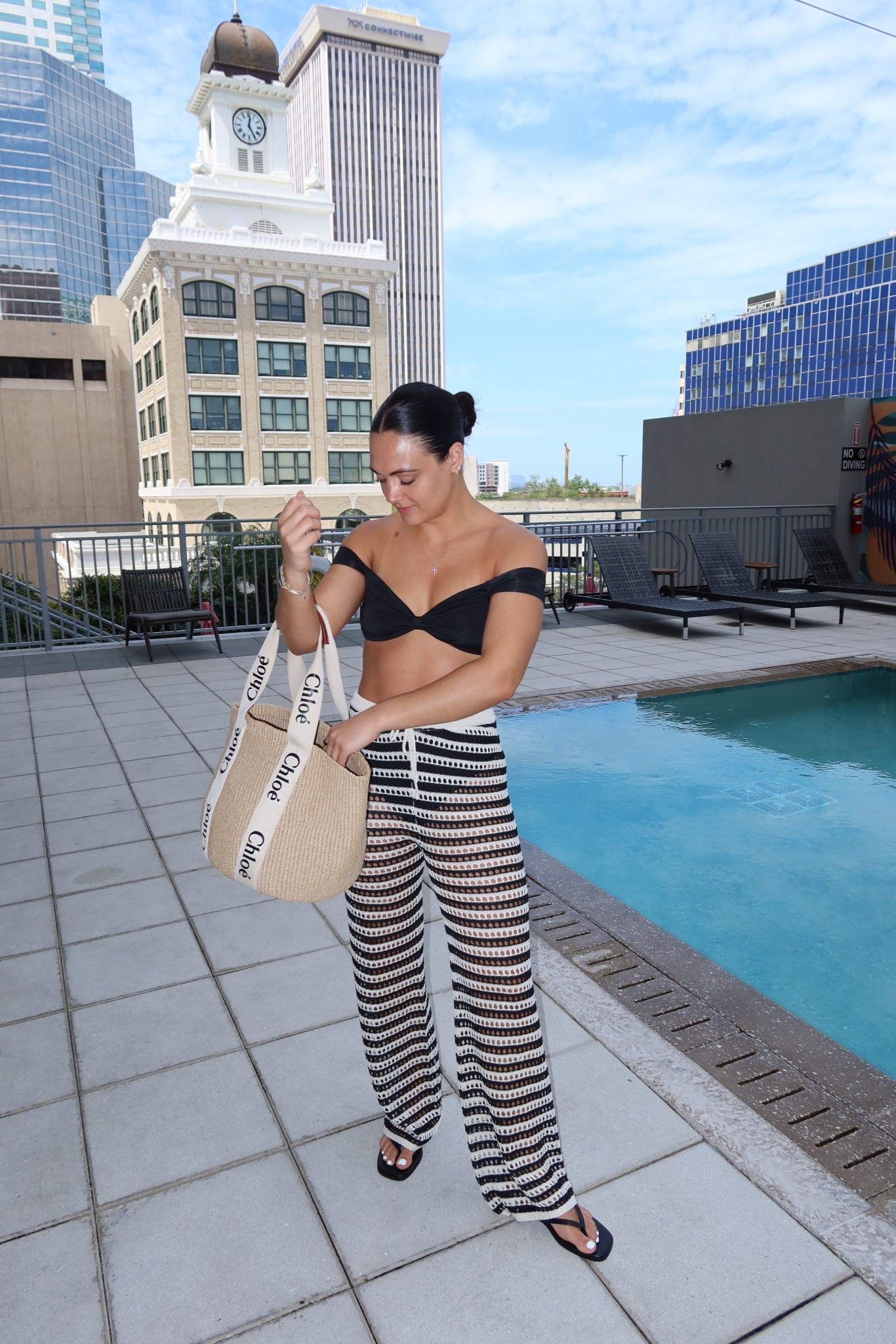 Wearing small in bikini top & medium in coverup pants 

#LTKTravel #LTKSwim #LTKStyleTip