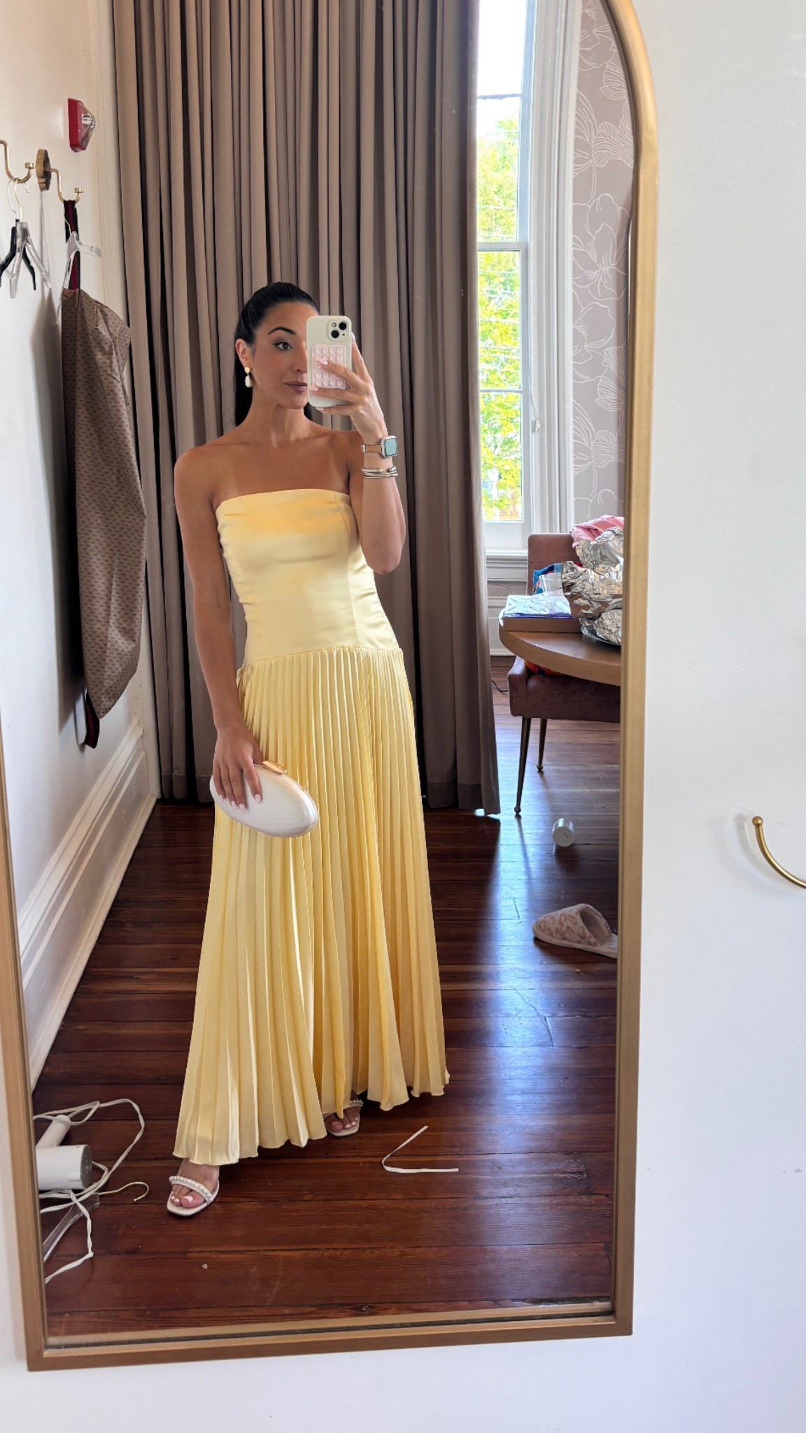 Abercrombie wedding guest dress butter yellow 

#LTKPetite #LTKSummerEdit #LTKWedding