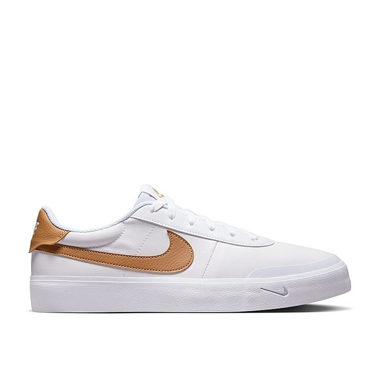 Nike Court Shot Sneaker | Men's | White/Taupe | Size 8.5 | Sneakers | DSW