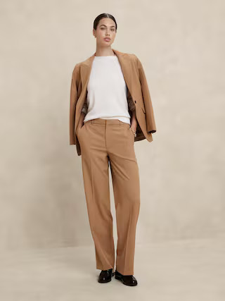 Sculpted Straight Pant | Banana Republic Factory