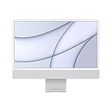2021 Apple iMac (24-inch, Apple M1 chip with 8‑core CPU and 7‑core GPU, 8GB RAM, 256GB) - Silver | Amazon (US)
