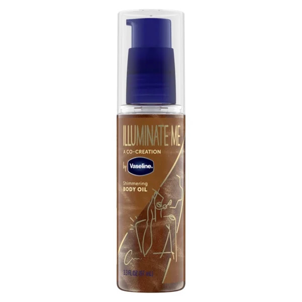Vaseline Illuminate Me Body Oil Shimmering Body Oil, 3.3 oz | Walmart (US)