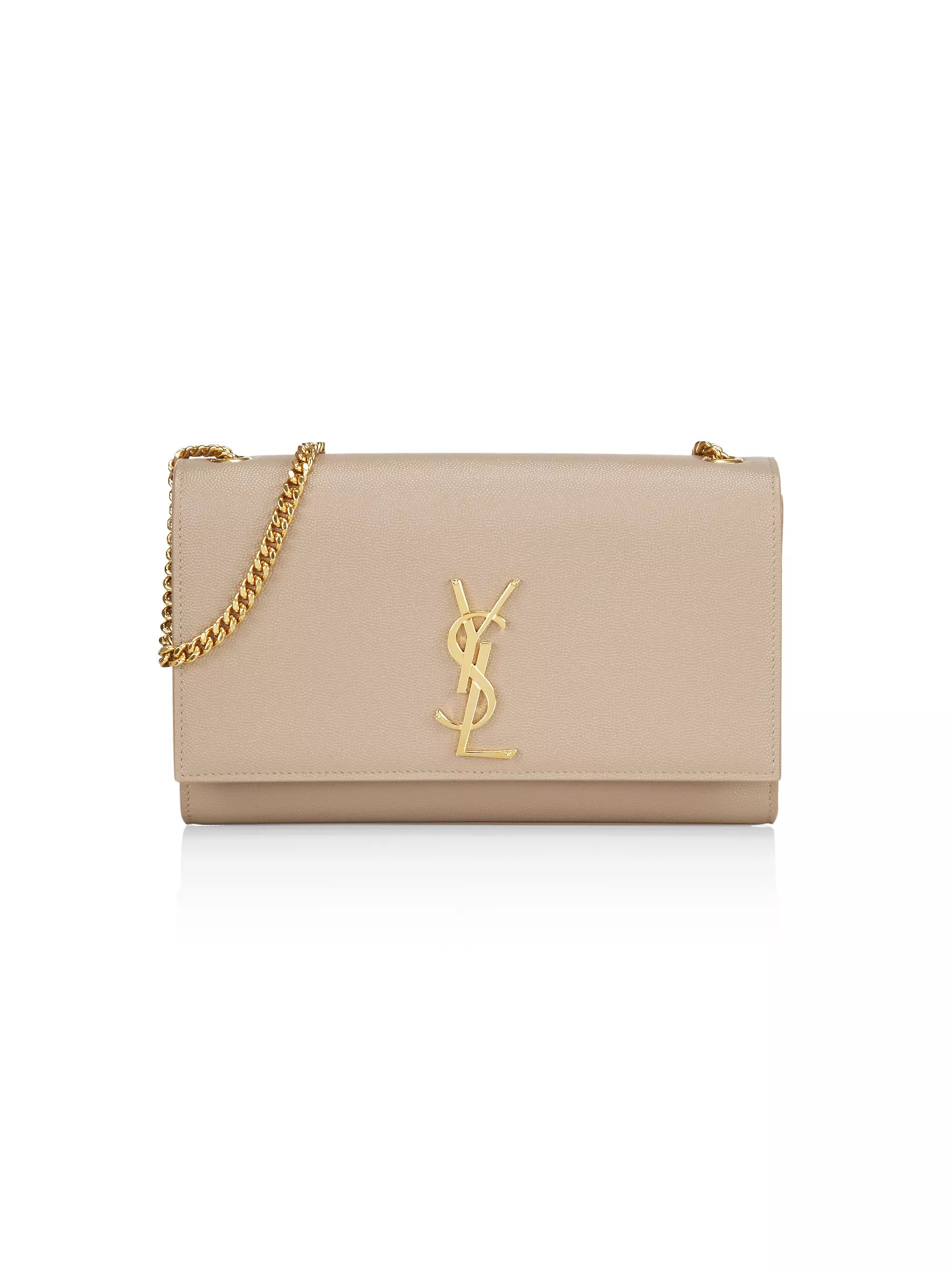 Shop Saint Laurent Medium Kate Leather Shoulder Bag | Saks Fifth Avenue | Saks Fifth Avenue
