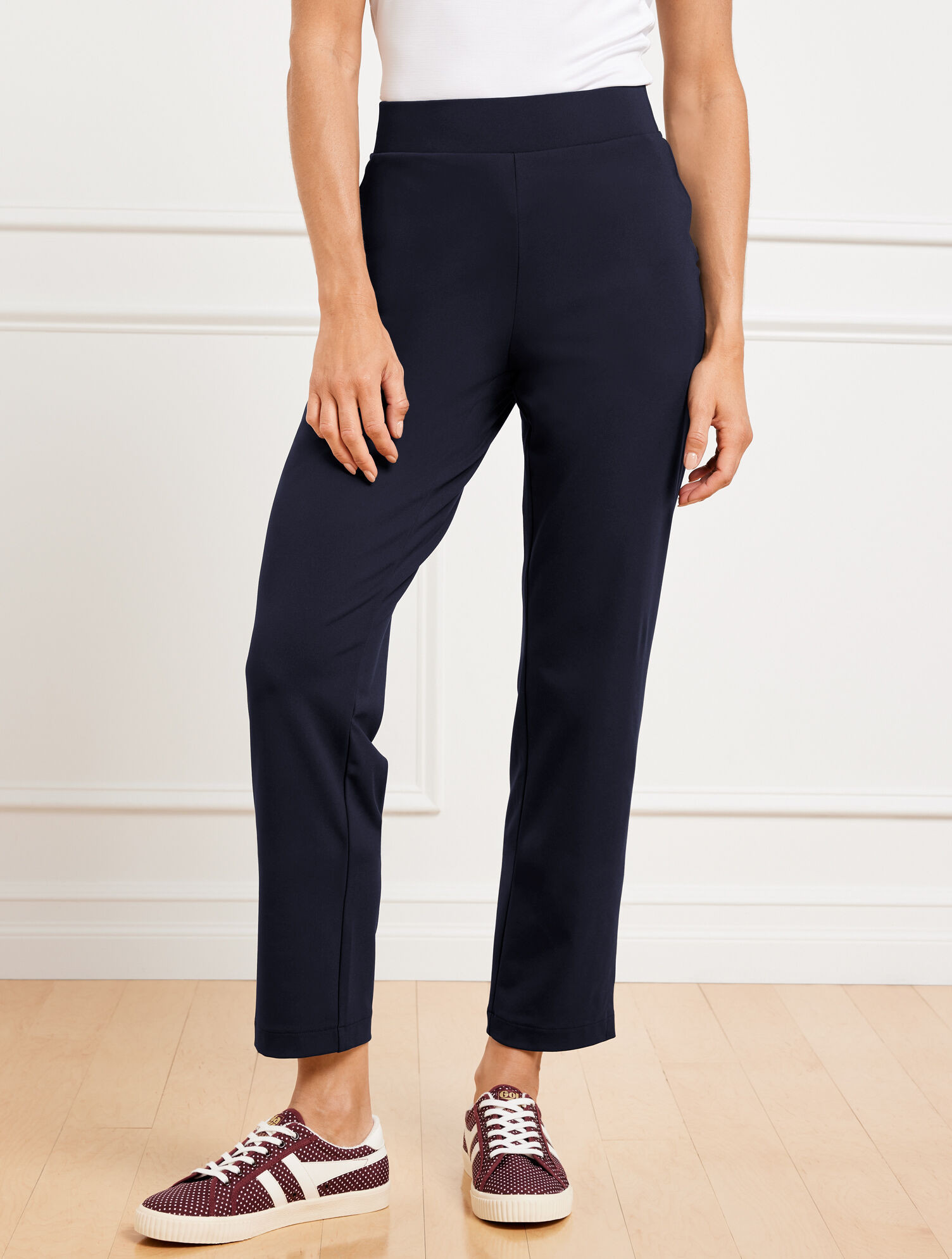 Out & About Straight Leg Pants | Talbots