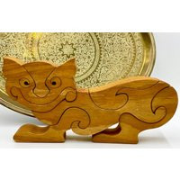 Scroll Saw Wood Puzzle | Foo Dog Chinese Lion Large Pieces Wooden Asian | Etsy (US)