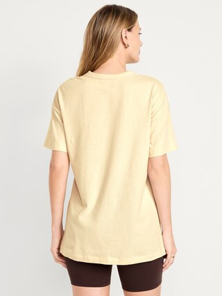 Oversized EveryWear Tunic T-Shirt | Old Navy (US)