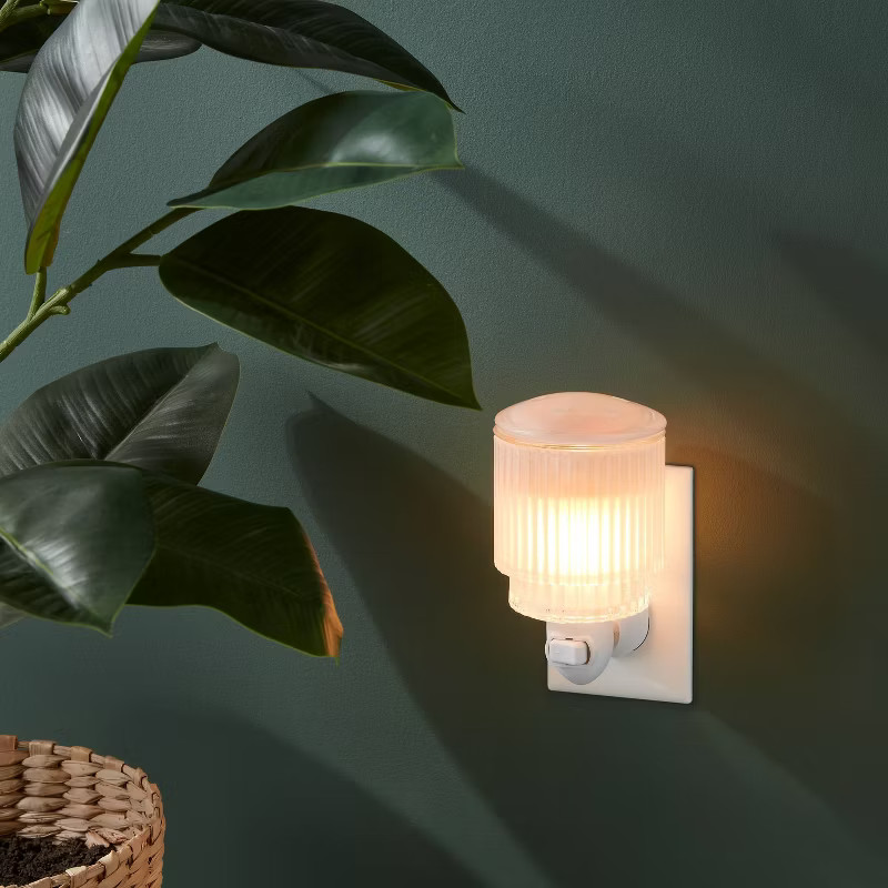 Ribbed Glass Wall Plug-In Wax Warmer - Threshold™ | Target