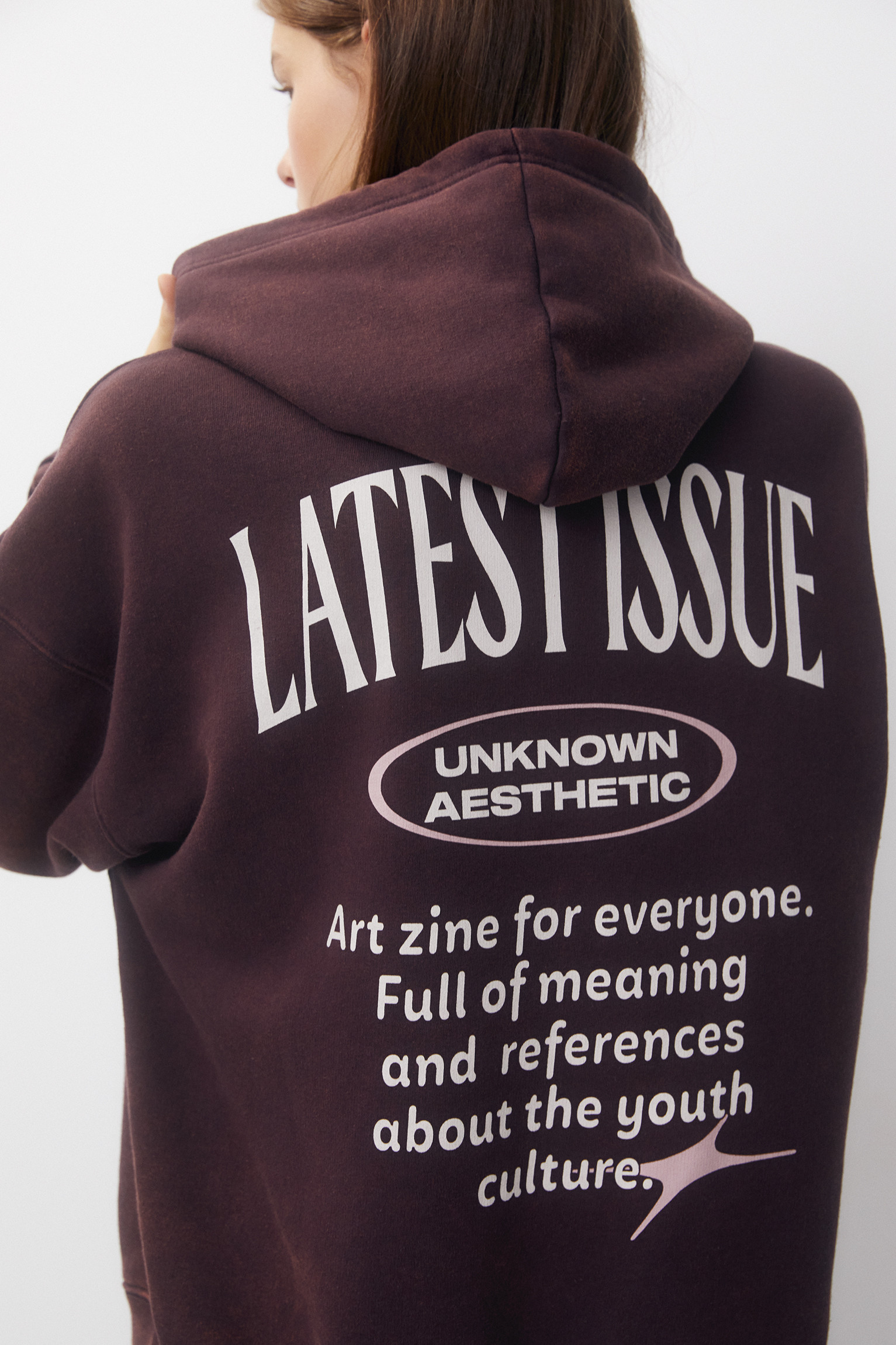 Printed graphic hoodie | PULL and BEAR UK