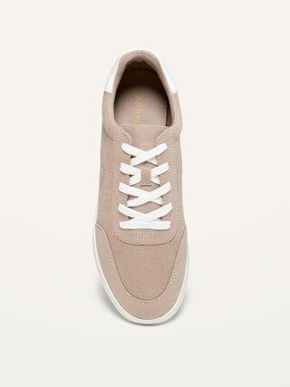 Soft-Brushed Faux-Suede Sneakers For Women | Old Navy (US)