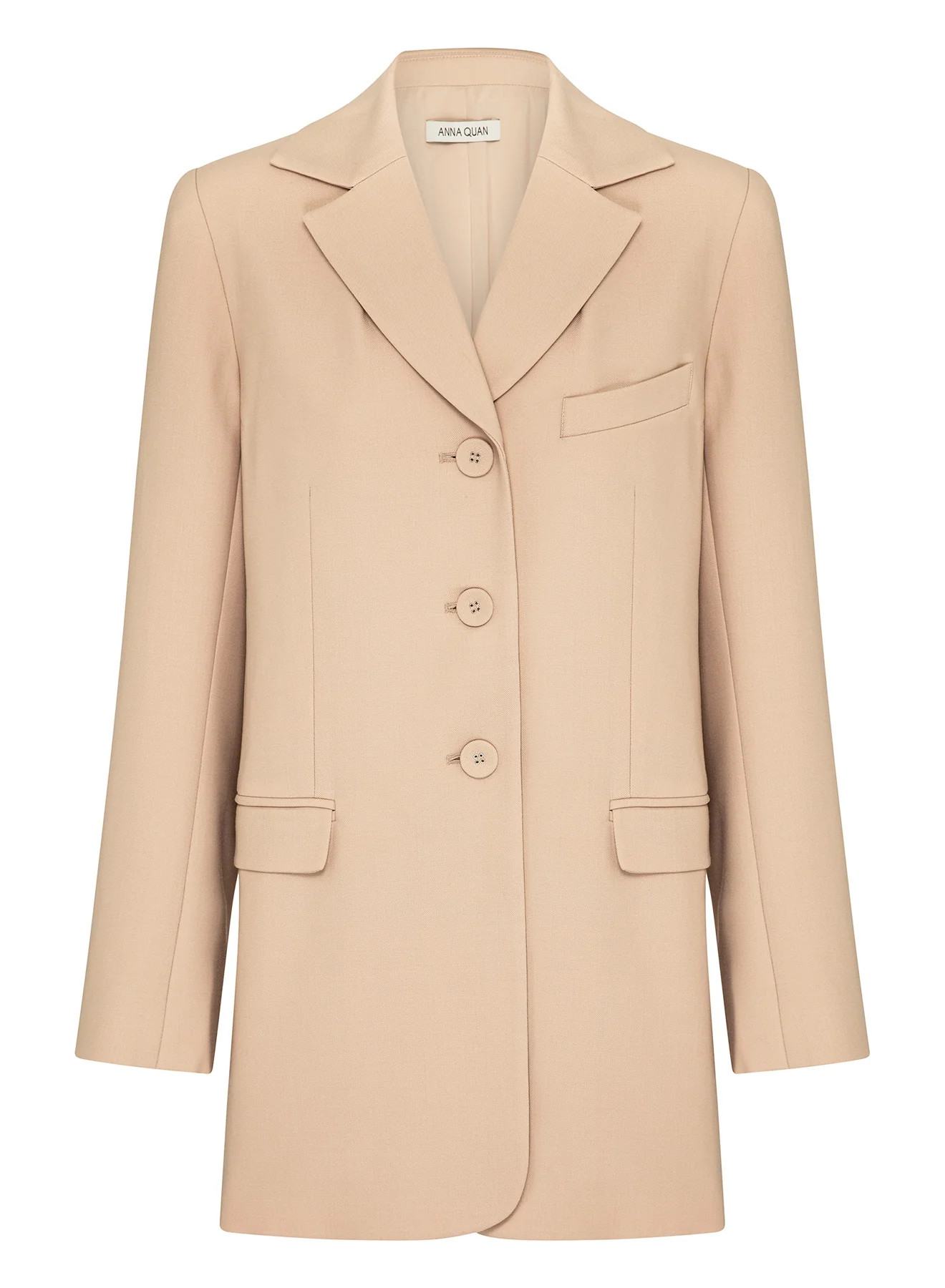 QUINN BLAZER (SABBIA) | Anna Quan (Global)