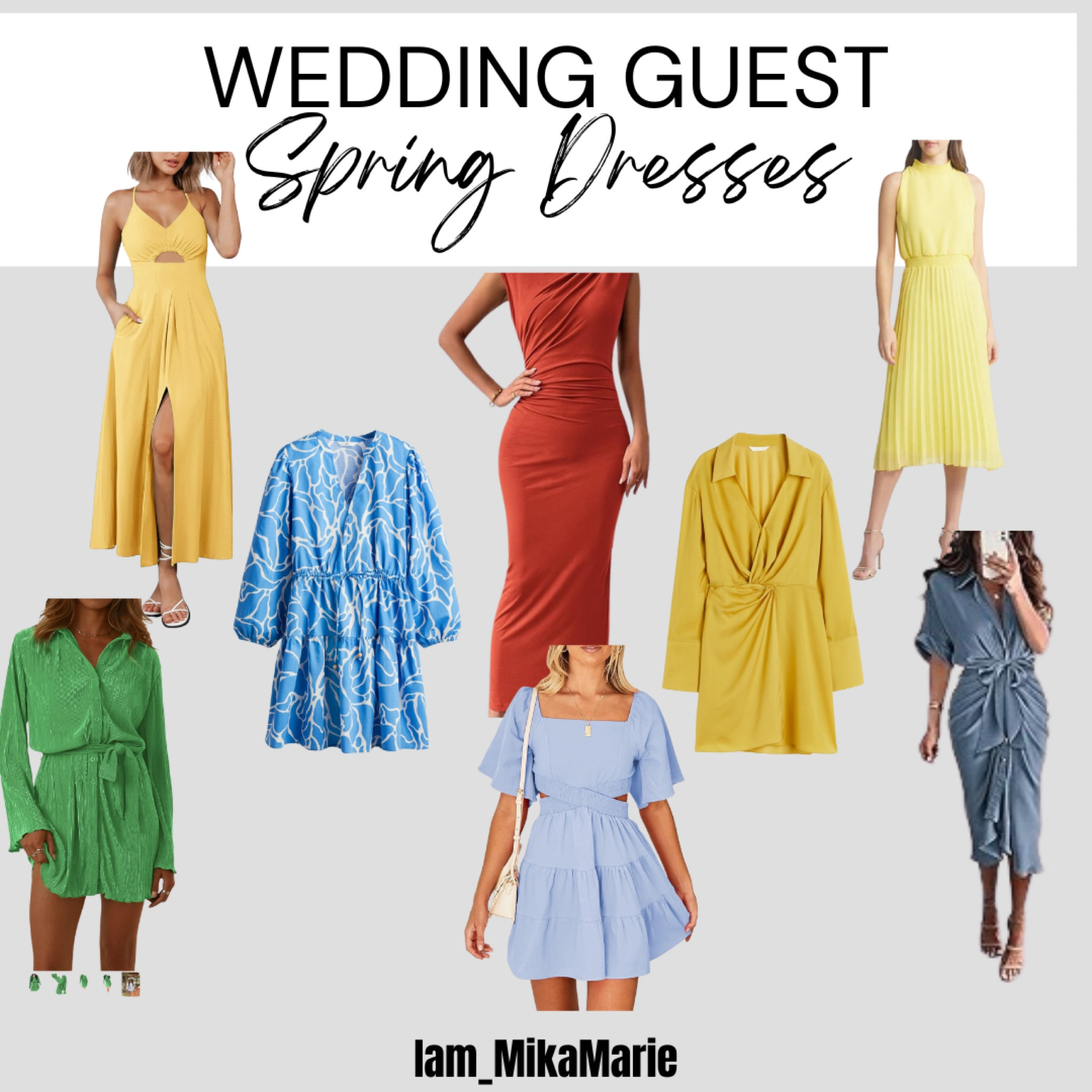 Wedding Guest Spring/Summer Dresses!
#fashion #springdresses #wedding #womenswear

#LTKmidsize #LTKwedding #LTKSeasonal