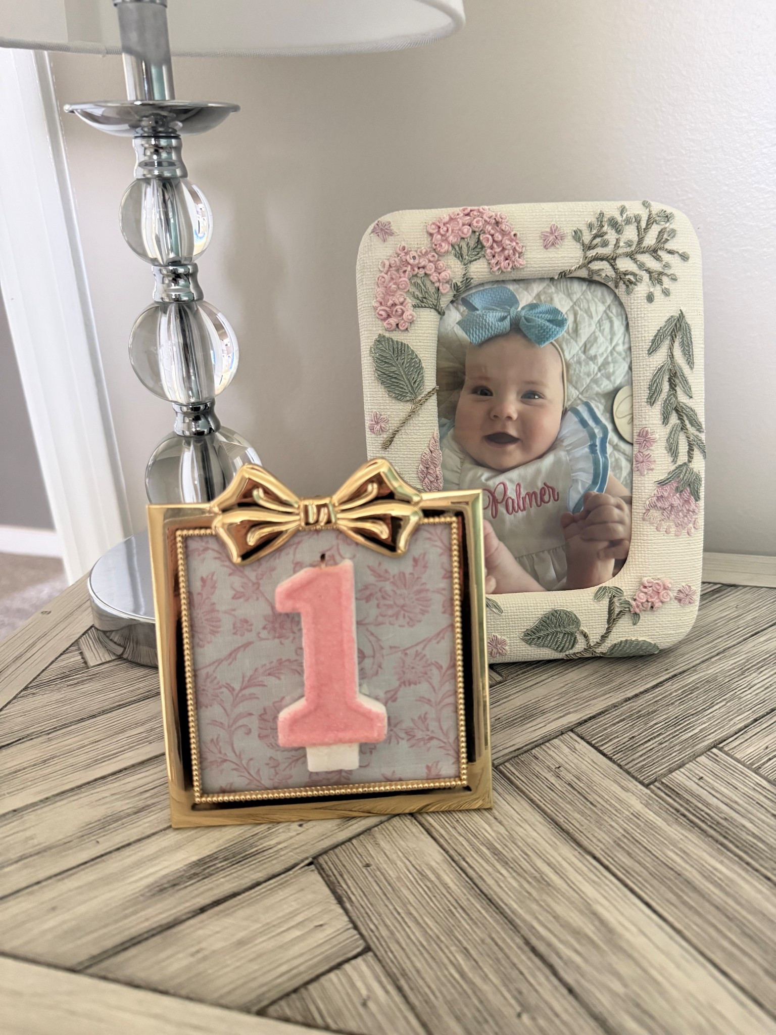 First birthday keepsake! 

This DIY was so easy to do and such a special way to remember their first birthday! 

The fabric I used was also used on her milestone picture board - it could also be cute to use the wrapping paper you wrap their gifts in for the bsckground!

#firstbirthday #birthdaypartyDIY #keepsake #babygirl #girlmom #easycraft #targetfinds #amazonfinds 

#LTKmomlife #LTKBaby #LTKKids