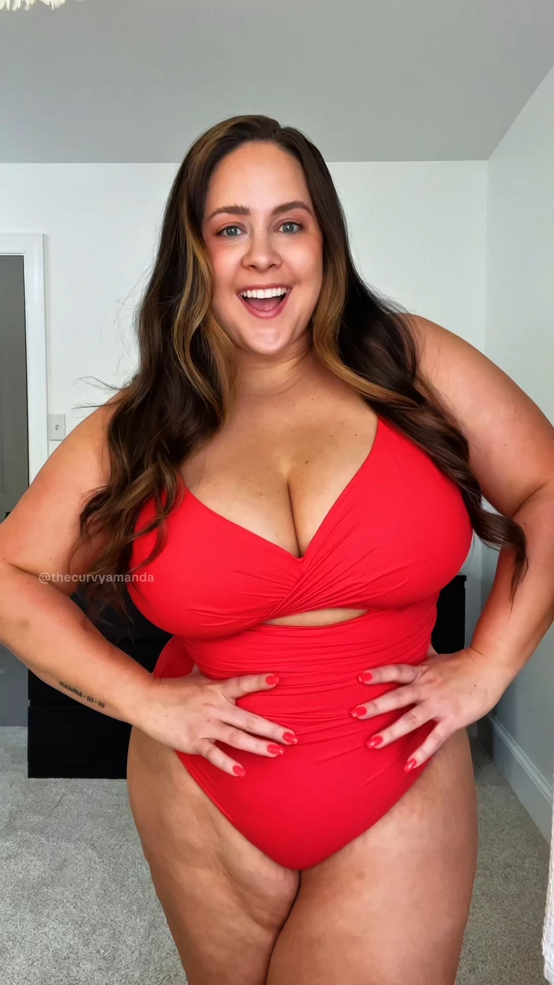 SWIMSUIT WITH BUILT IN SHAPEWEAR! 

Both shown in size XXL! 

If purchasing through their site, use code AMANDA15 for 15% off! 

#snatched #shapewear #swimsuit #summer #size14 #size16 #curvystyle #ltkcurves 

#LTKSwim #LTKMidsize #LTKPlusSize