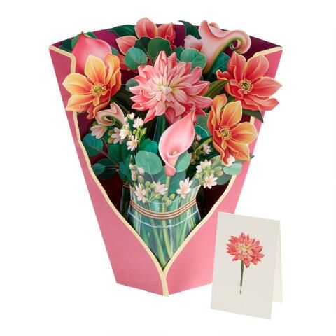 Freshcut Paper Dahlia Bouquet | World Market