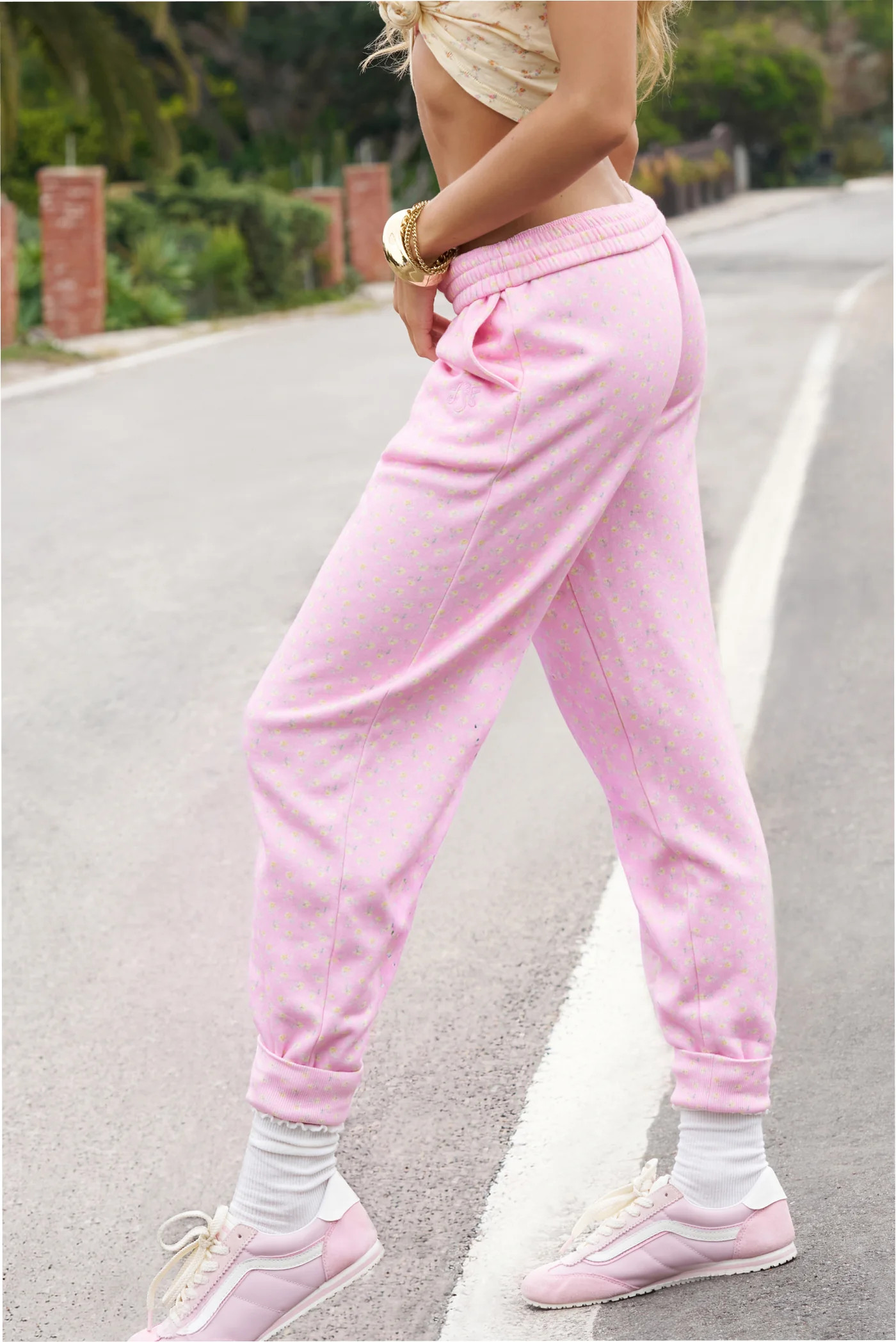 Lolana Ditsy Floral Sweatpant | LoveShackFancy