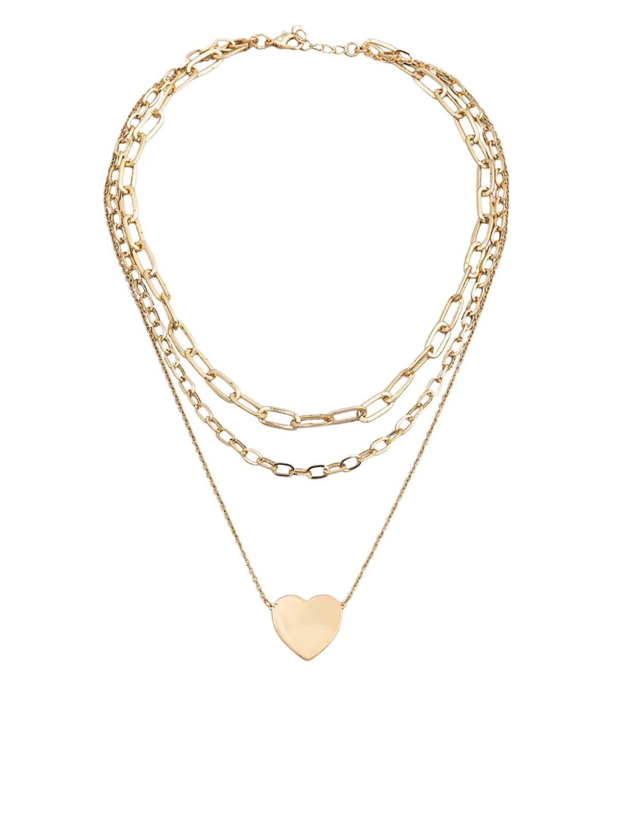 HEART OF GOLD LAYERED NECKLACE | Judith March