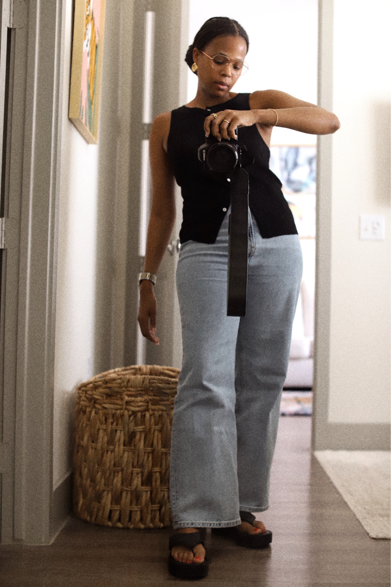 Style File 8.7.24

Vest: Added in Spring 

Jeans: Old, still available 

Platform Sandals: Added in Spring

#LTKStyleTip #LTKSeasonal