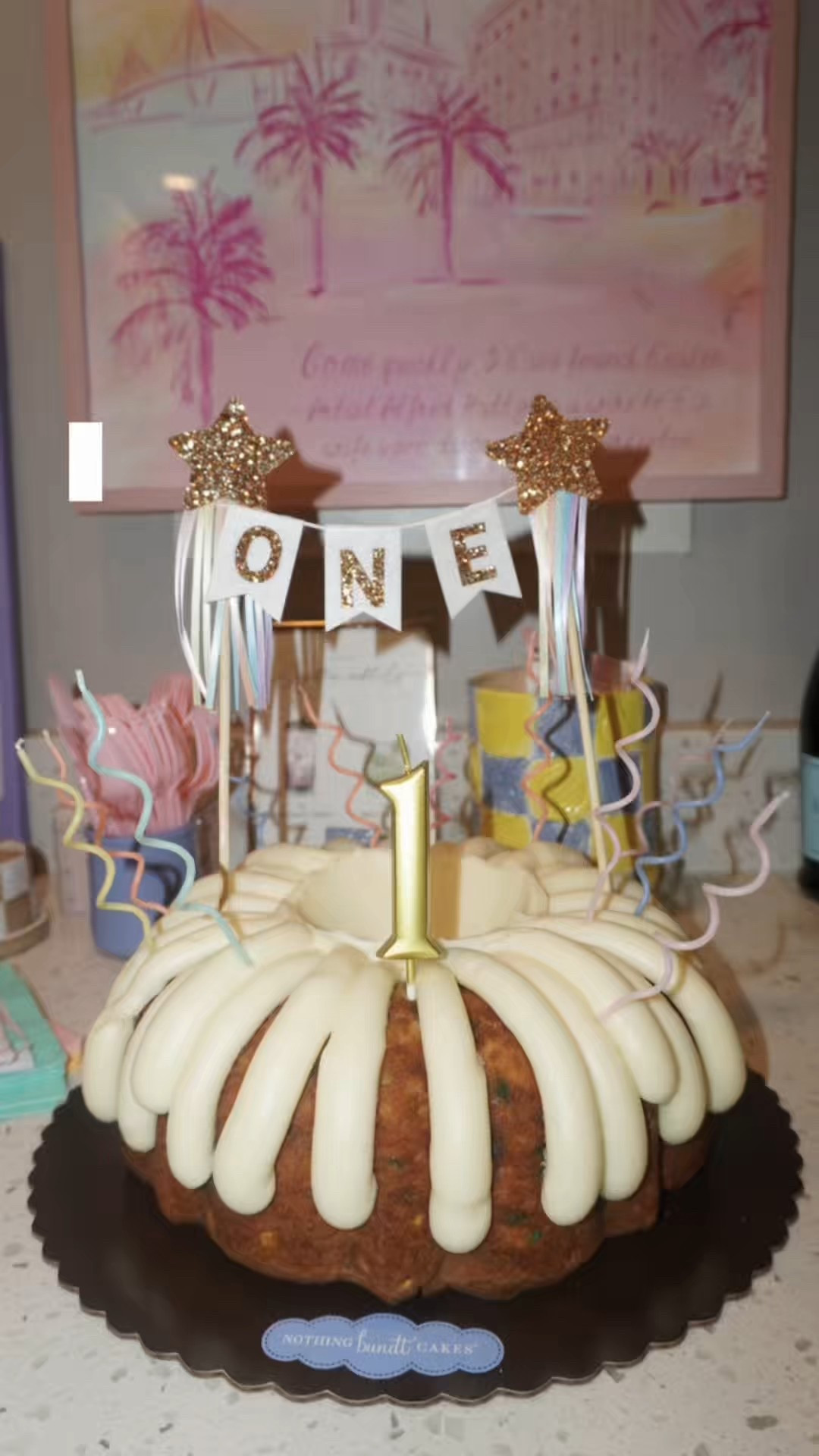 Unique first birthday idea (cake edition) for moms who want a cutie cake without breaking the bank 🎂✨ 

Skip the custom cake and order a @nothingbundtcakes Cakes, then DIY it with fun toppers and decor for a Pinterest-worthy moment 🧁🤍 

Budget friendly, adorable, and honestly so fun to do.

I’ll link everything I used to decorate our cake for my baby’s first birthday on my Amazon storefront and LTK xx 

Follow along for the next video showing our full birthday setup ✨

#firstbirthdayideas #firstbirthday #diybirthday #momtok #babybirthday

#LTKmomlife #LTKKids #LTKBaby