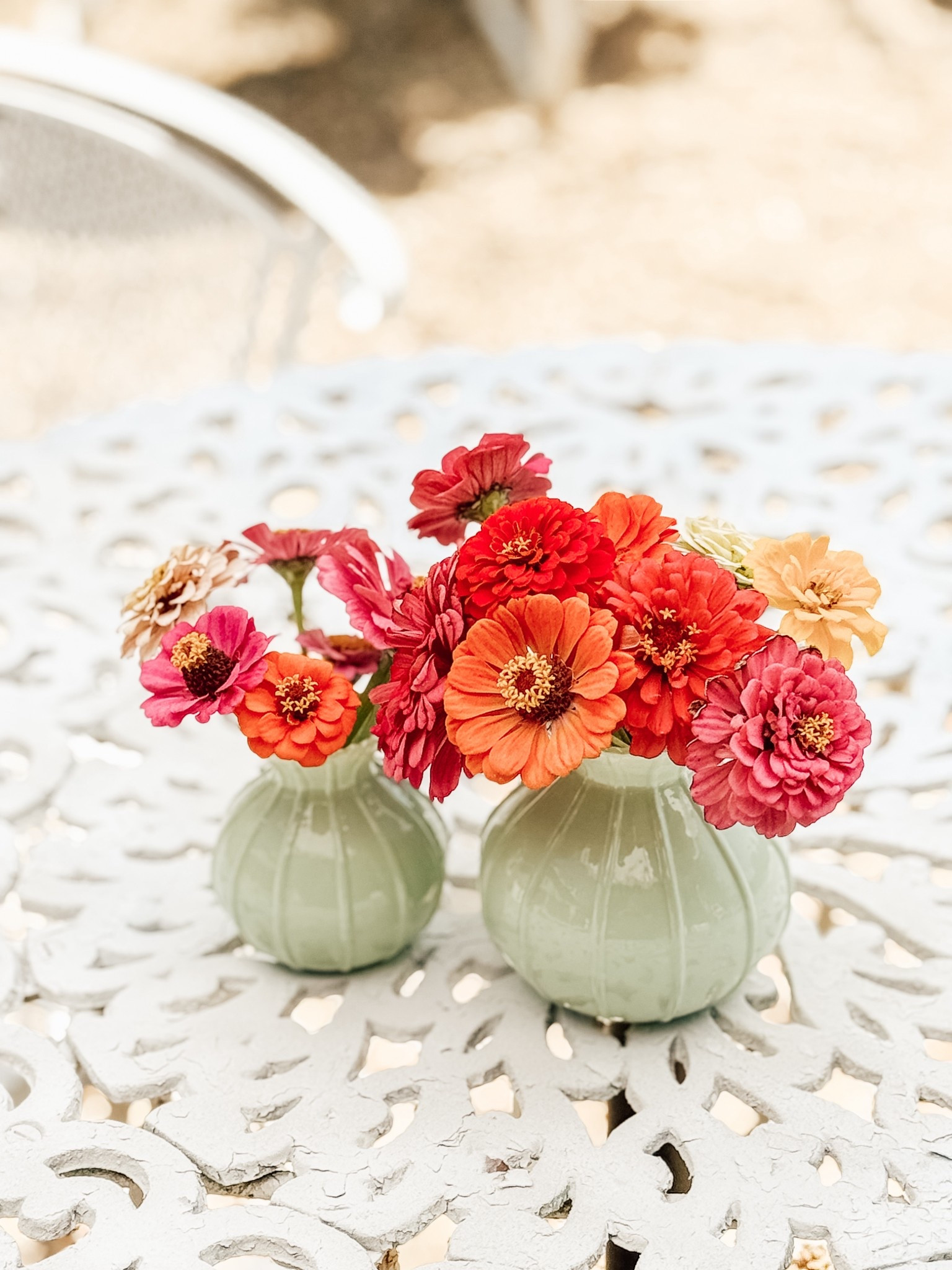 These green milk glass bud vases are the perfect way to arrange your Summer cut flowers! 💐 

#LTKSeasonal #LTKHome